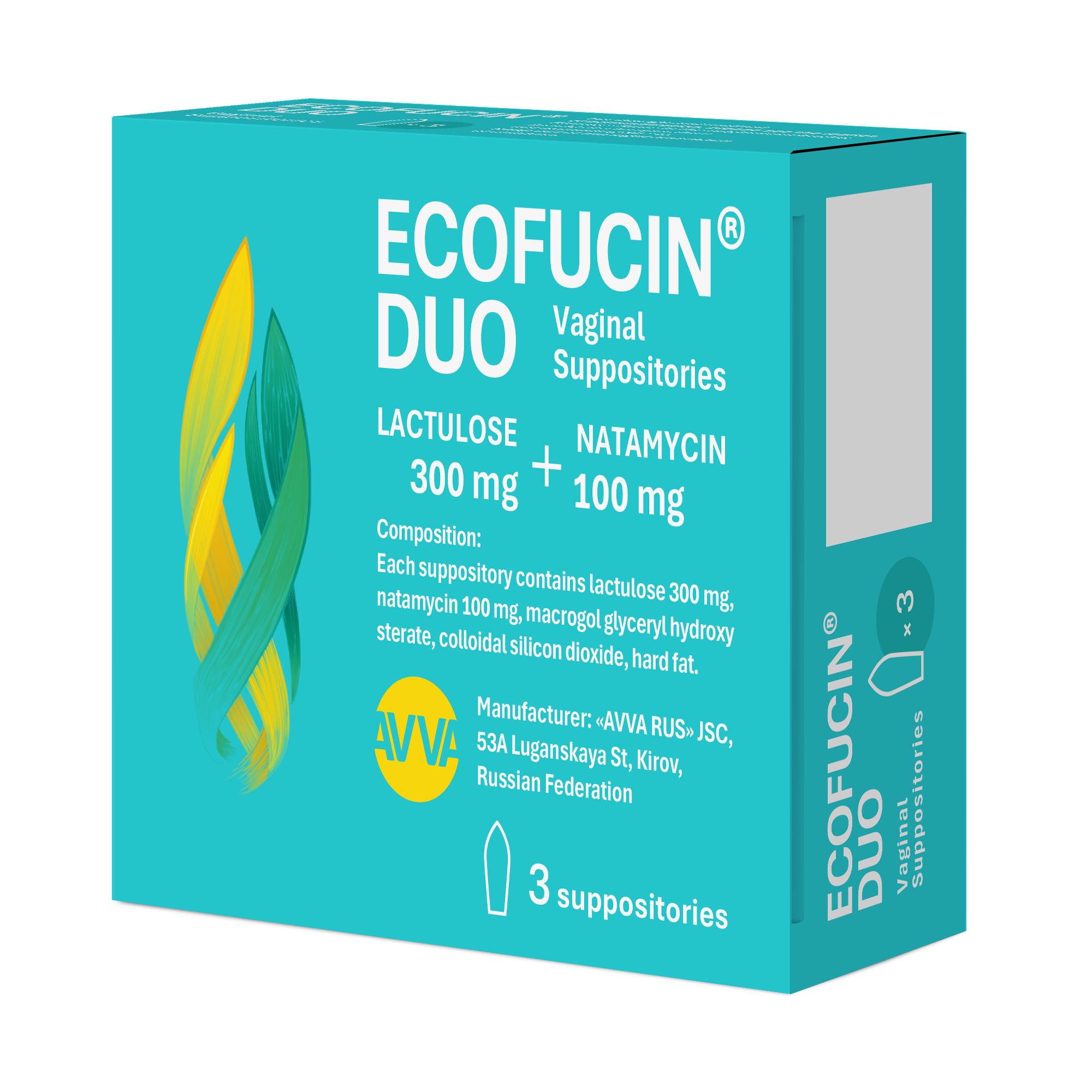 Ecofucin Duo Vaginal Suppositories