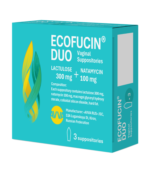 Ecofucin Duo Vaginal Suppositories